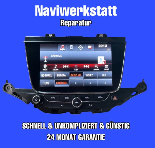 OPEL ASTRA-K DISPLAY REPARATUR LCD MK7 INTELLILINK