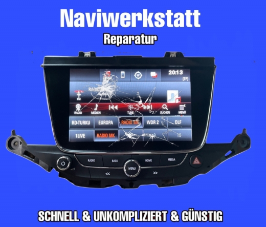 OPEL ASTRA-K TOUCHSCREEN REPARATUR MK7 LCD INTELLILINK