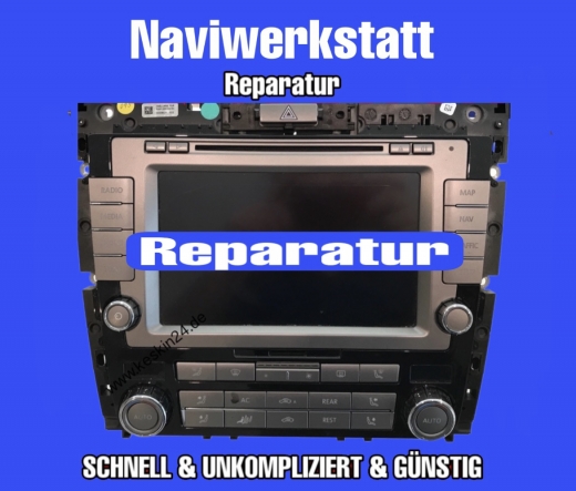 Reparatur RNS810 Boot Loop Fehler Navigation Phaeton RNS 810