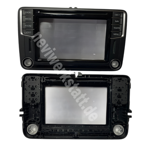 Display Front Discover Media VW Seat Skoda MIB2 PQ Discover Media mit Drehknopf Buttons
