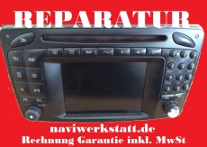 Mercedes C W203 SL R230 W463 CLK W209 W208 Command 2.0 Lesefehler Reparatur