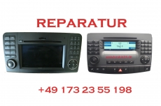Mercedes CL Becker Comand Navigation APS NTG 2.5 - Display Reparatur