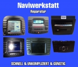 Mercedes Navigation Reparatur Comand 2.5 NTG1 NTG2 NTG3 NTG4