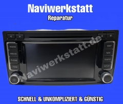 Reparatur VW T5 Touareg RNS 510 Navi Reparatur Start Error Bootfehler Bottloop